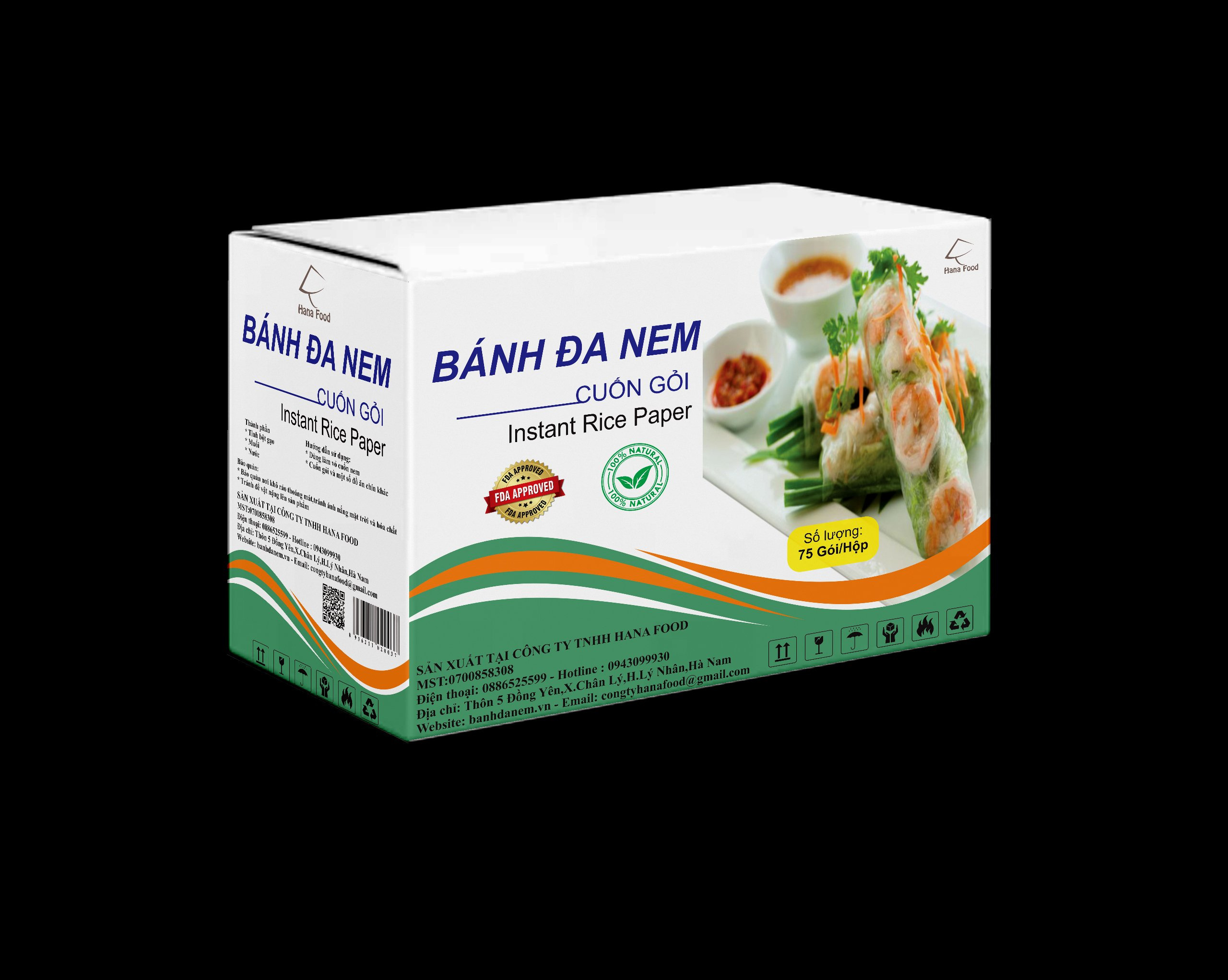 Bánh đa nem - Công Ty TNHH Hana Food